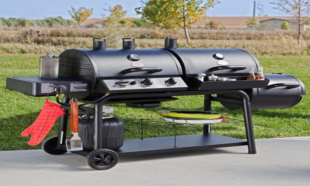 Best Gas Charcoal Smoker Grill Combo