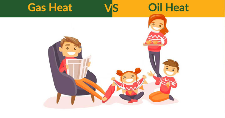 gas heater vs oil heater