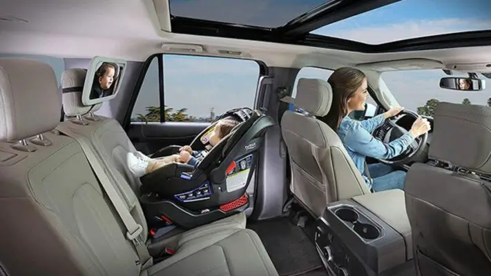 Car Seat Mirror For Non Adjustable Headrest