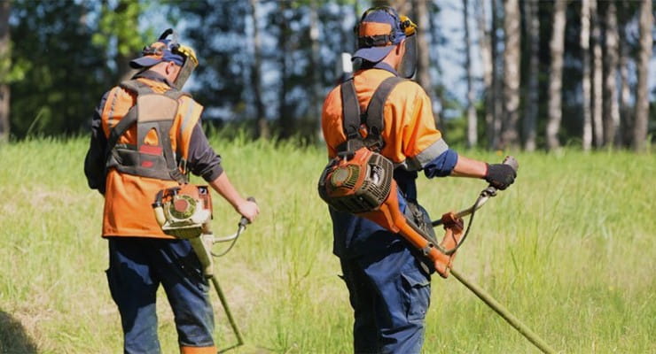 weed wacker backpack