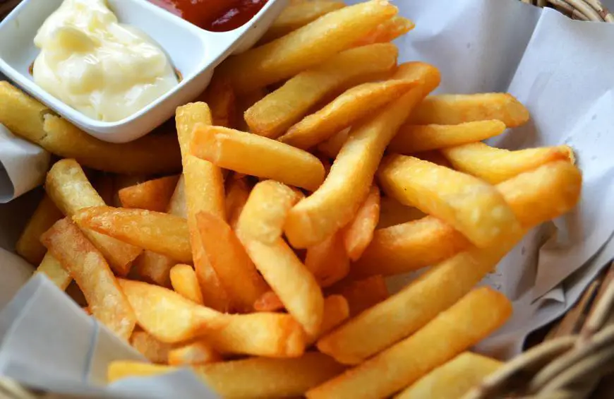 microwave frozen french fries