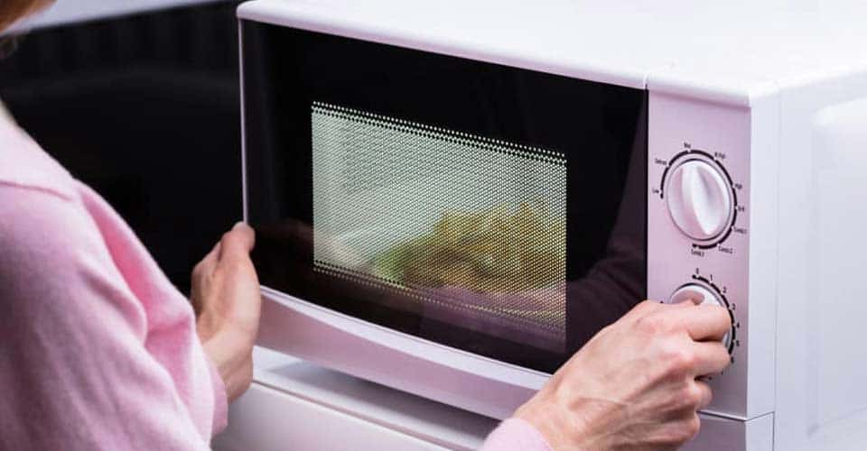 cardboard in microwave