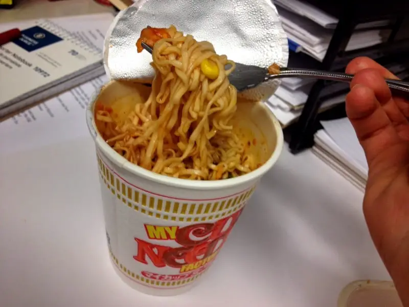 Cup Of Noodles Microwave