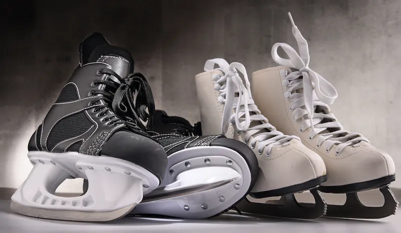 What Is the Difference Between a Hockey and Figure Skates