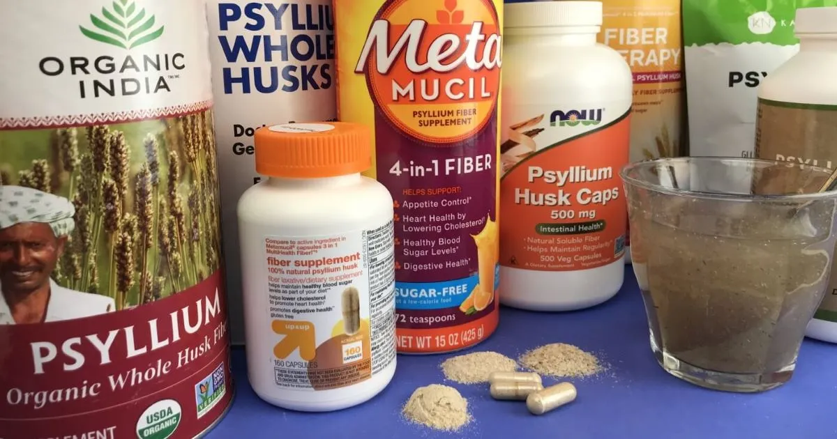 Kirkland Psyllium Fiber vs Metamucil