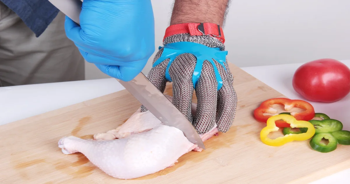 chainmail cooking glove