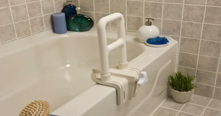 bathtub safety rail