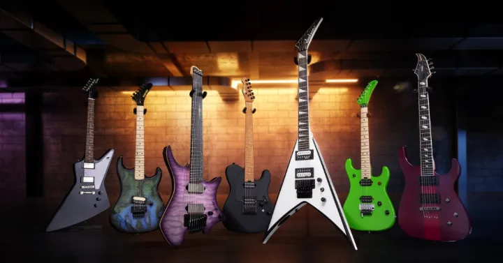 Featured Metal Guitars Best Guitars for Metal 1050x550 1