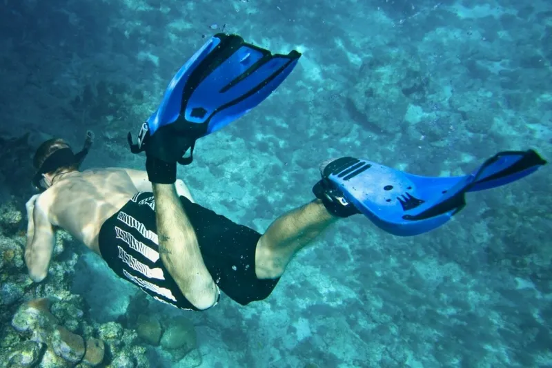 Best Snorkeling Fins for Wide Feet 3 best snorkeling fins for big feet