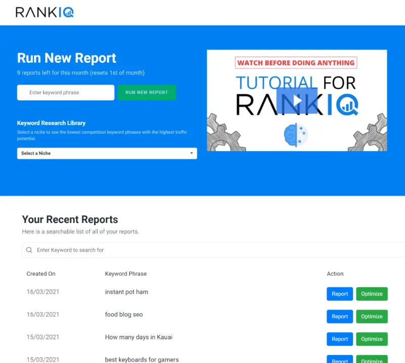 RankIQ Review - A Blogging Game Changer For SEO 2 RankIq Review