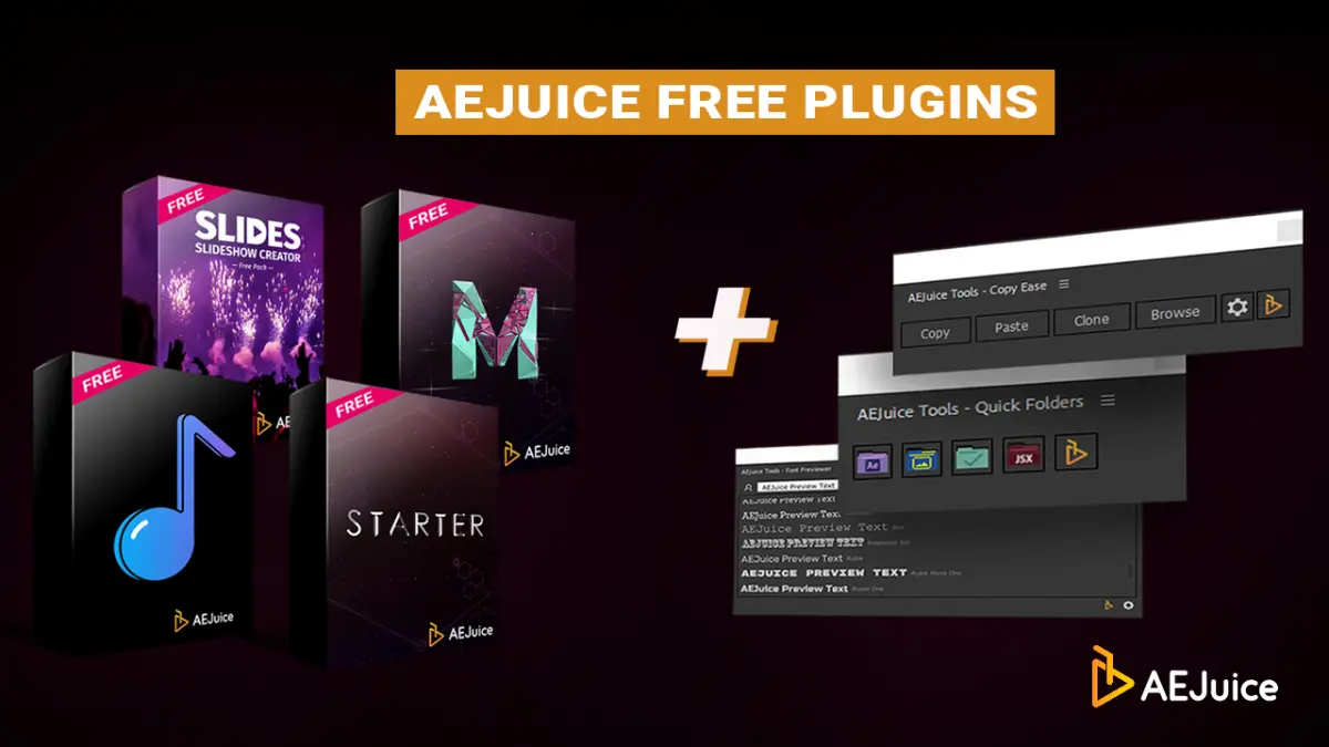 AEJuice Review: A Comprehensive Toolset For Motion Graphics And Animation Professionals 2 aejuice free plugins
