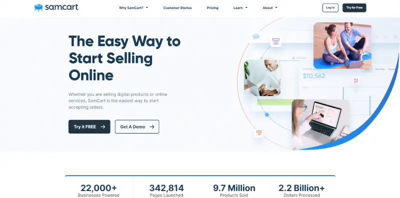SamCart: An In-Depth Review 3 samcart review 1