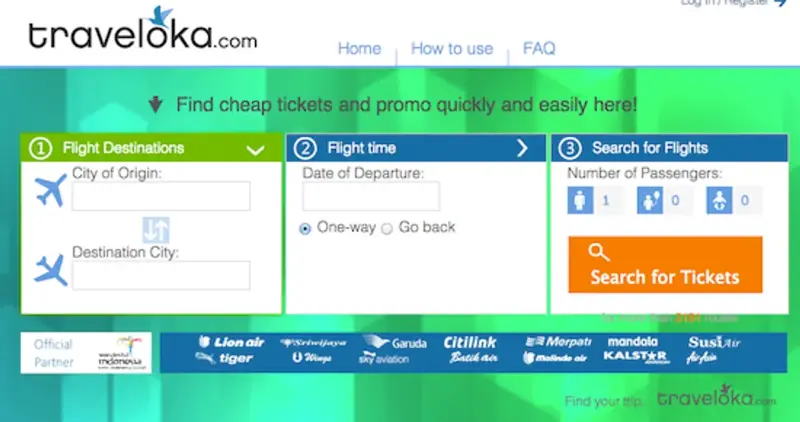 Traveloka Indonesia Flight booking website series A funding 1