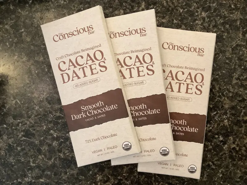 the conscious bar conscious bar chocolate smooth d