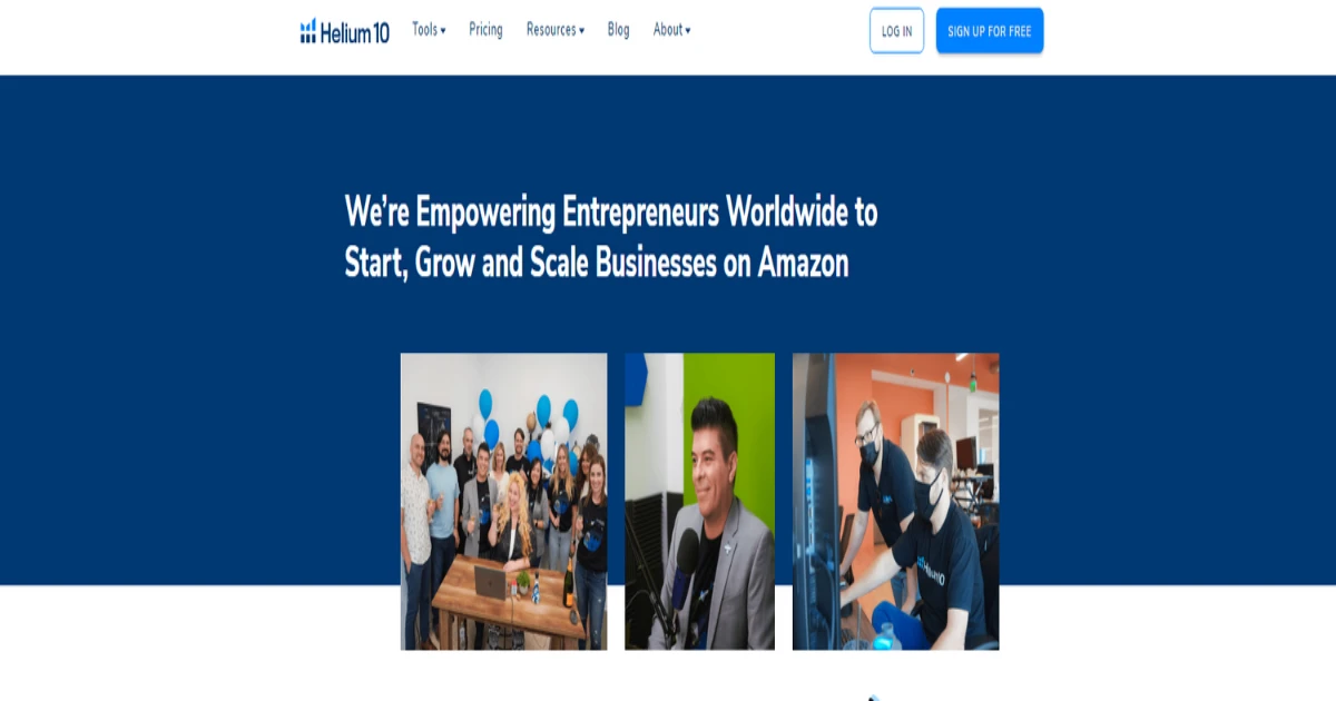 Helium 10 - The Ultimate All-in-One Amazon Seller Tool for Serious Growth 1 A1